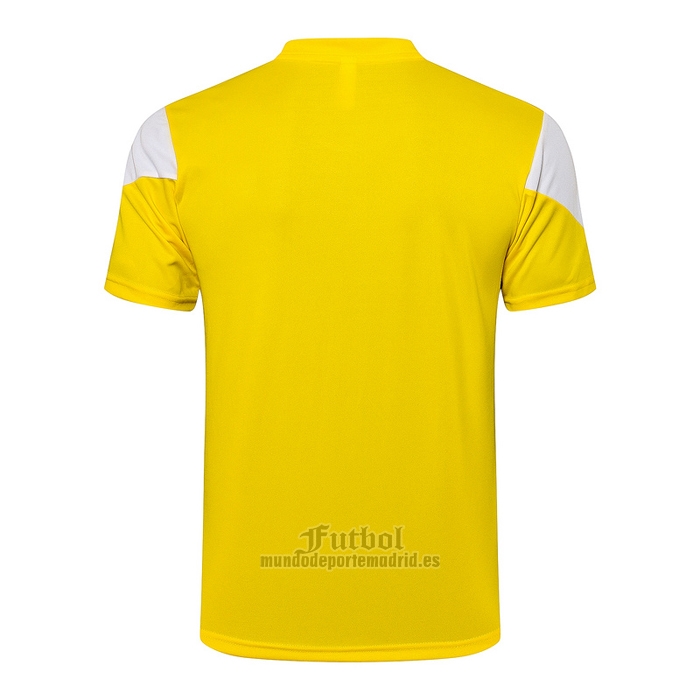 Camiseta de Entrenamiento Borussia Dortmund 2021-2022 Amarillo